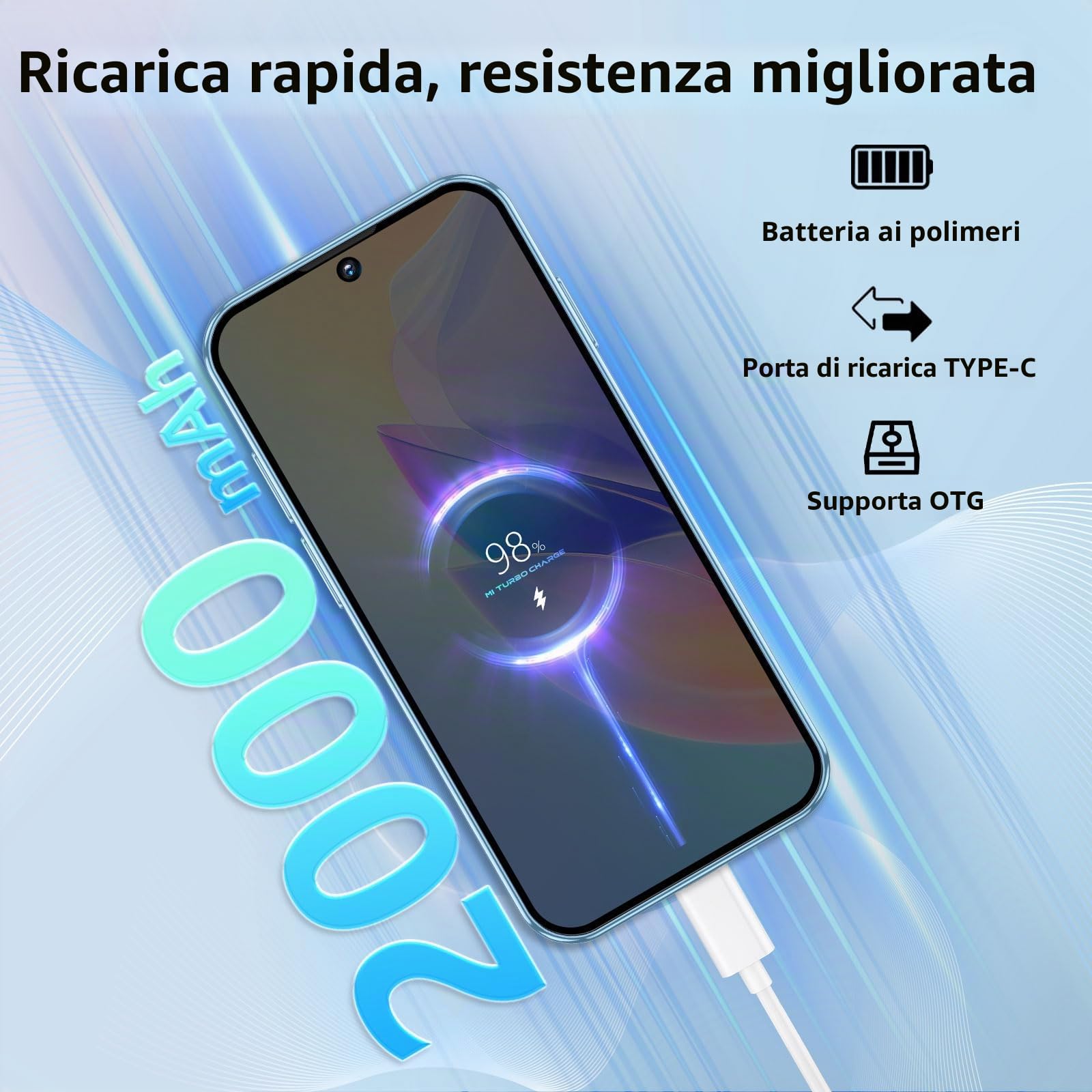 Mini smartphone 4G, mini telefono sbloccato 3+32 GB con schermo HD da 3,88", batteria da 2000 mAh, fotocamera da 5 MP, doppia SIM, corpo ultrasottile per cellulare per bambini Nero