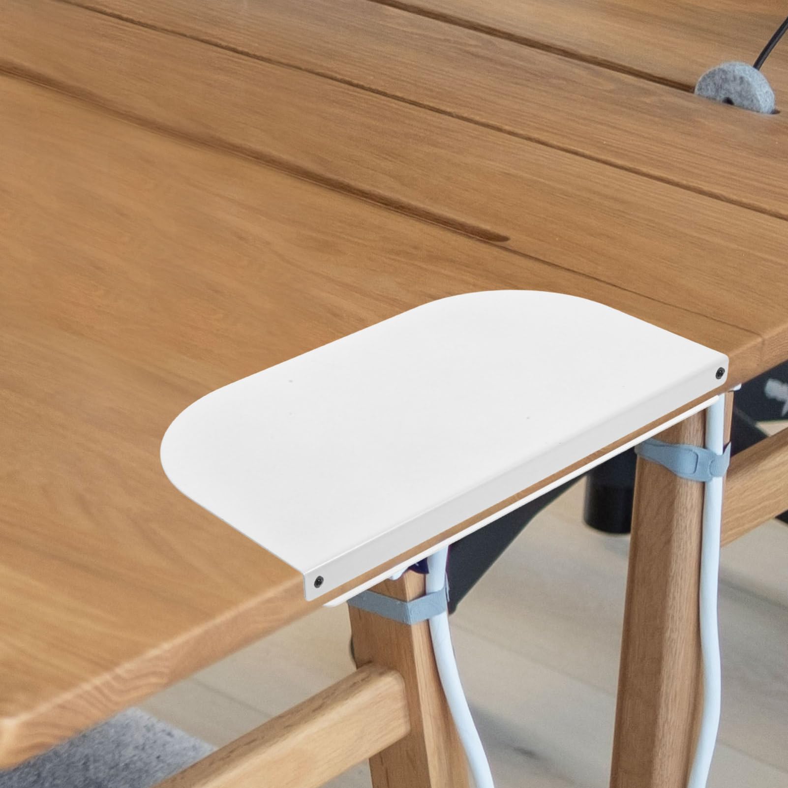 Plaque De Renfort En Acier Pour Support De Moniteur : Pour Dessus De Table Fin En Verre Et Autres Fragiles Plaque De Support En Acier