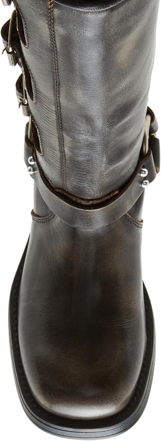 Amazon.com | Steve Madden Women's Rocky Knee Boot, Brown