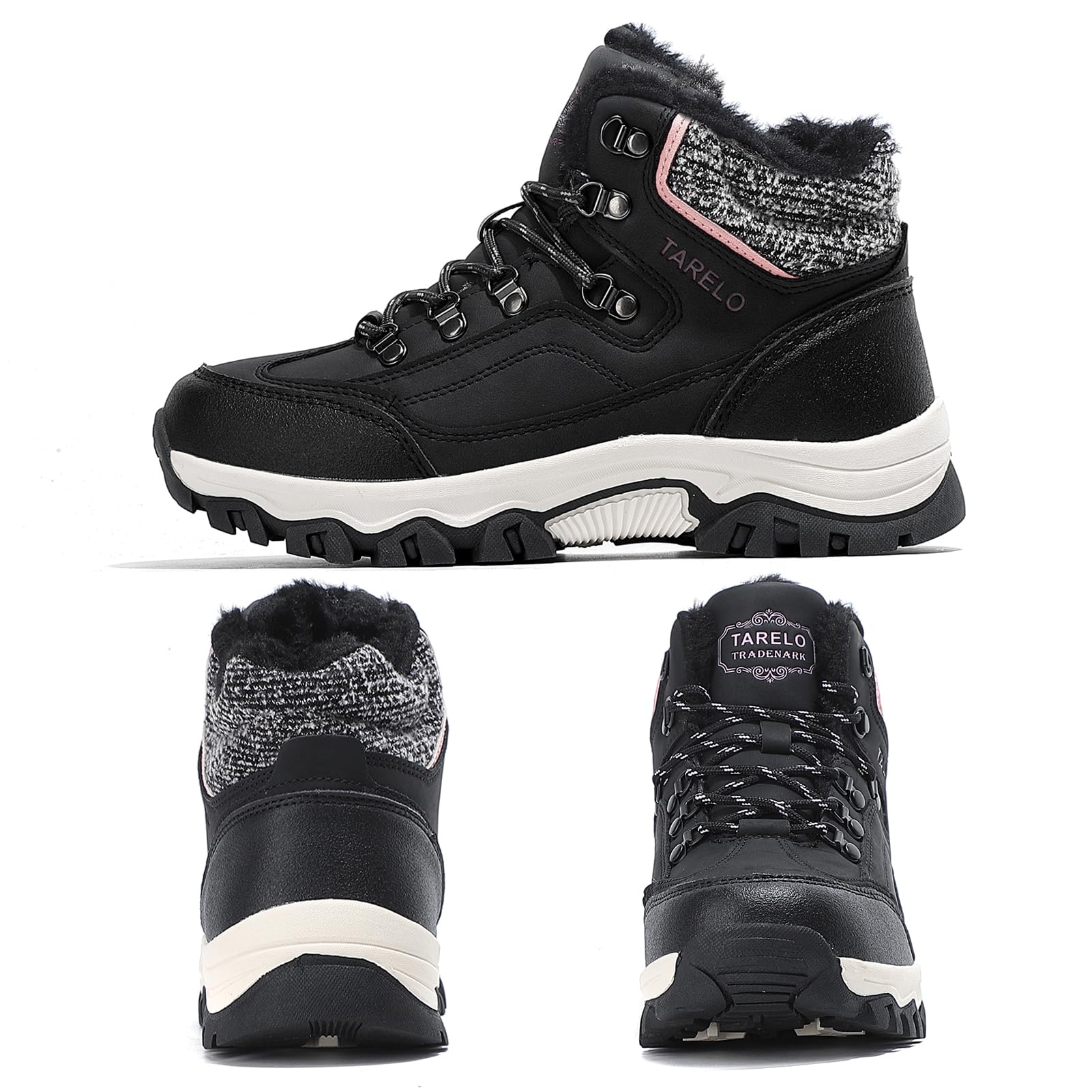 TARELO Stivali Donna Antiscivolo Invernali Scarpe Taglie 36-41