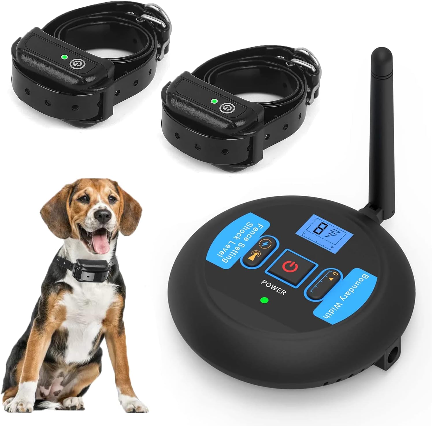 HEXIEDEN Wireless Electric Dog Fence,Pet Safe Rechargeable