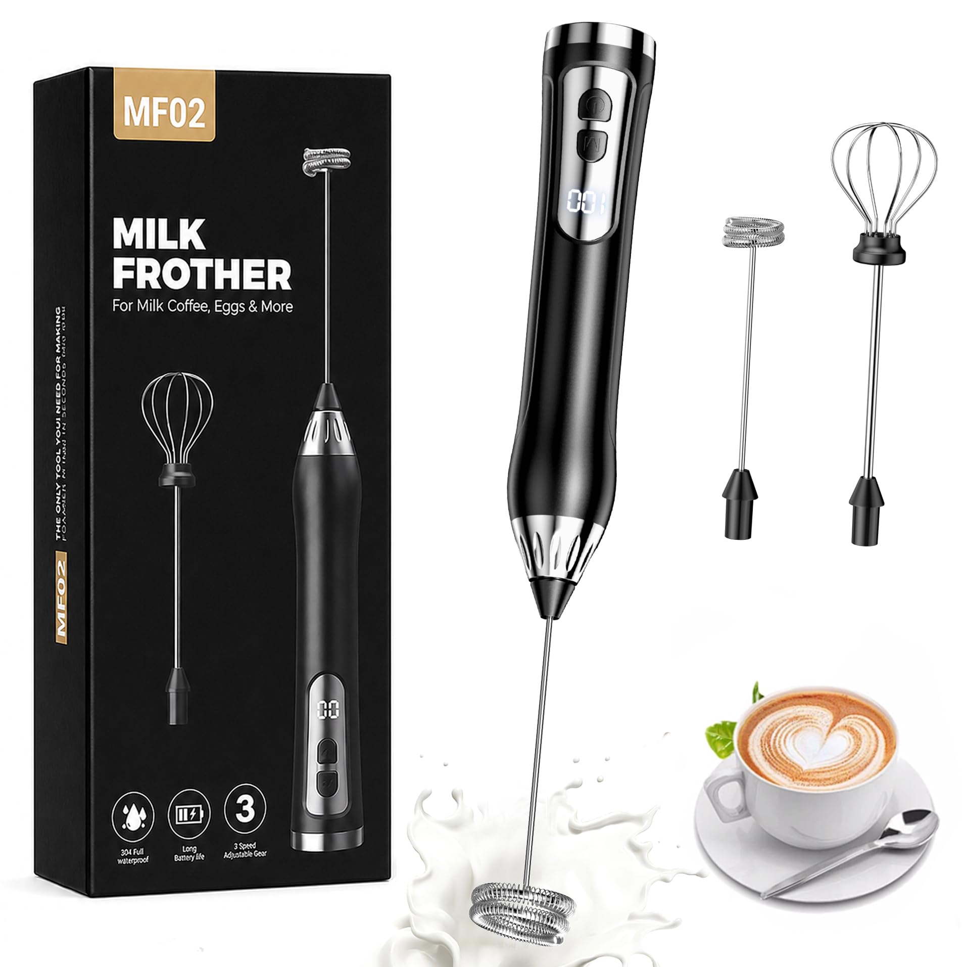 Dawntide Rechargeable Milk Frother