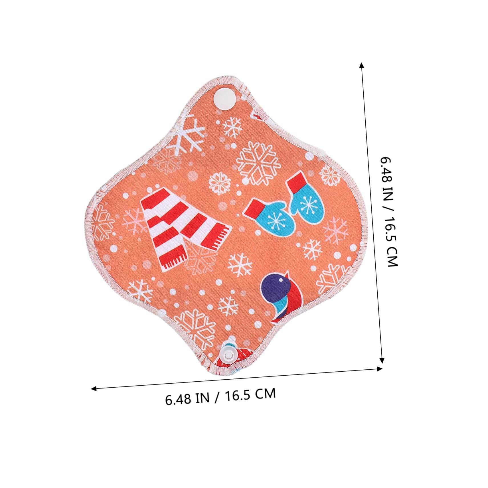 minkissy 2 Set Di Assorbenti Mestruali Comodi Assorbenti Riutilizzabili Lavabili Da Donna