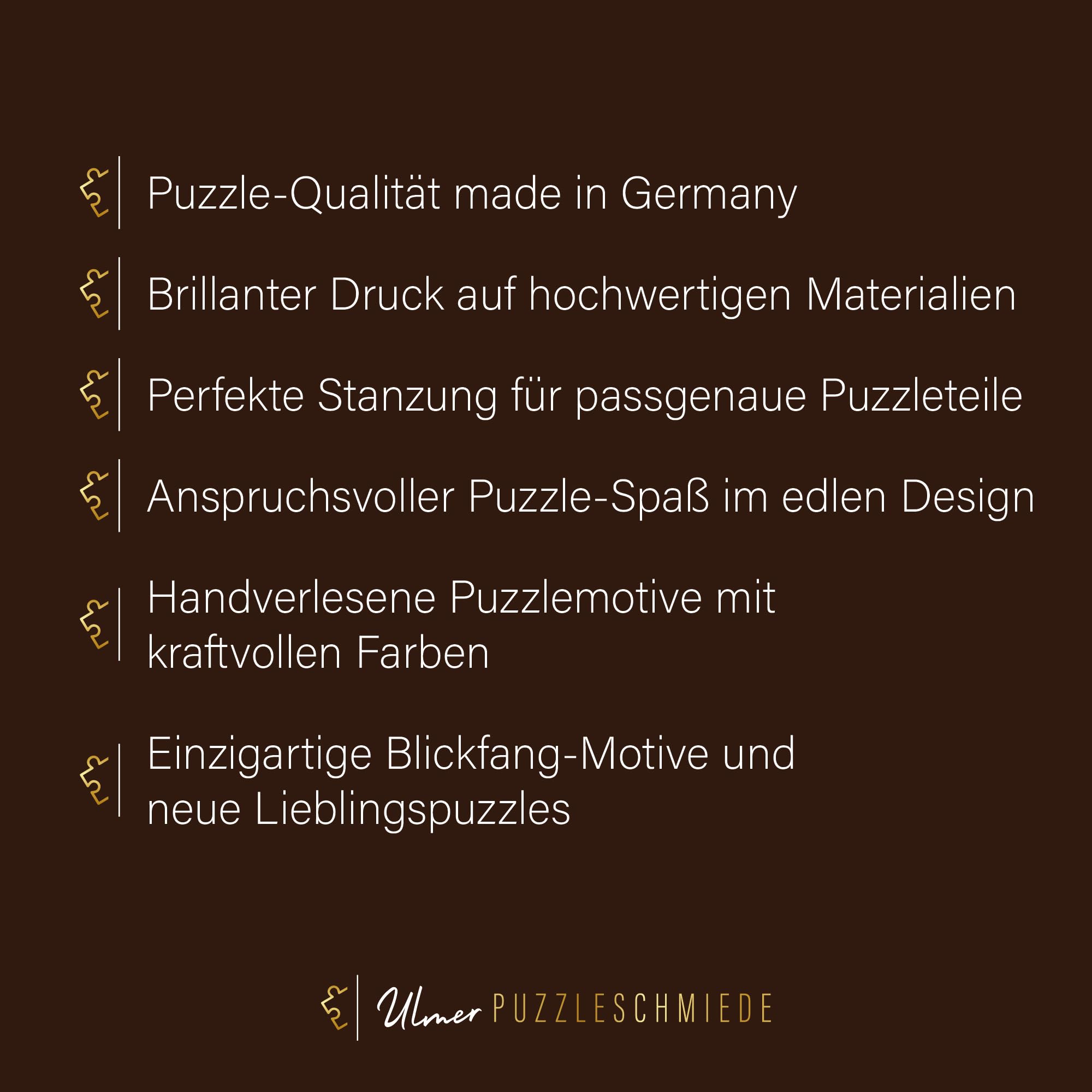 Ulmer Puzzleschmiede - 2000 Teile Impossible Puzzle Irrwitz - Schwarz-weiß-graue geometrische Linien - Nichts für Puzzle-Anfänger