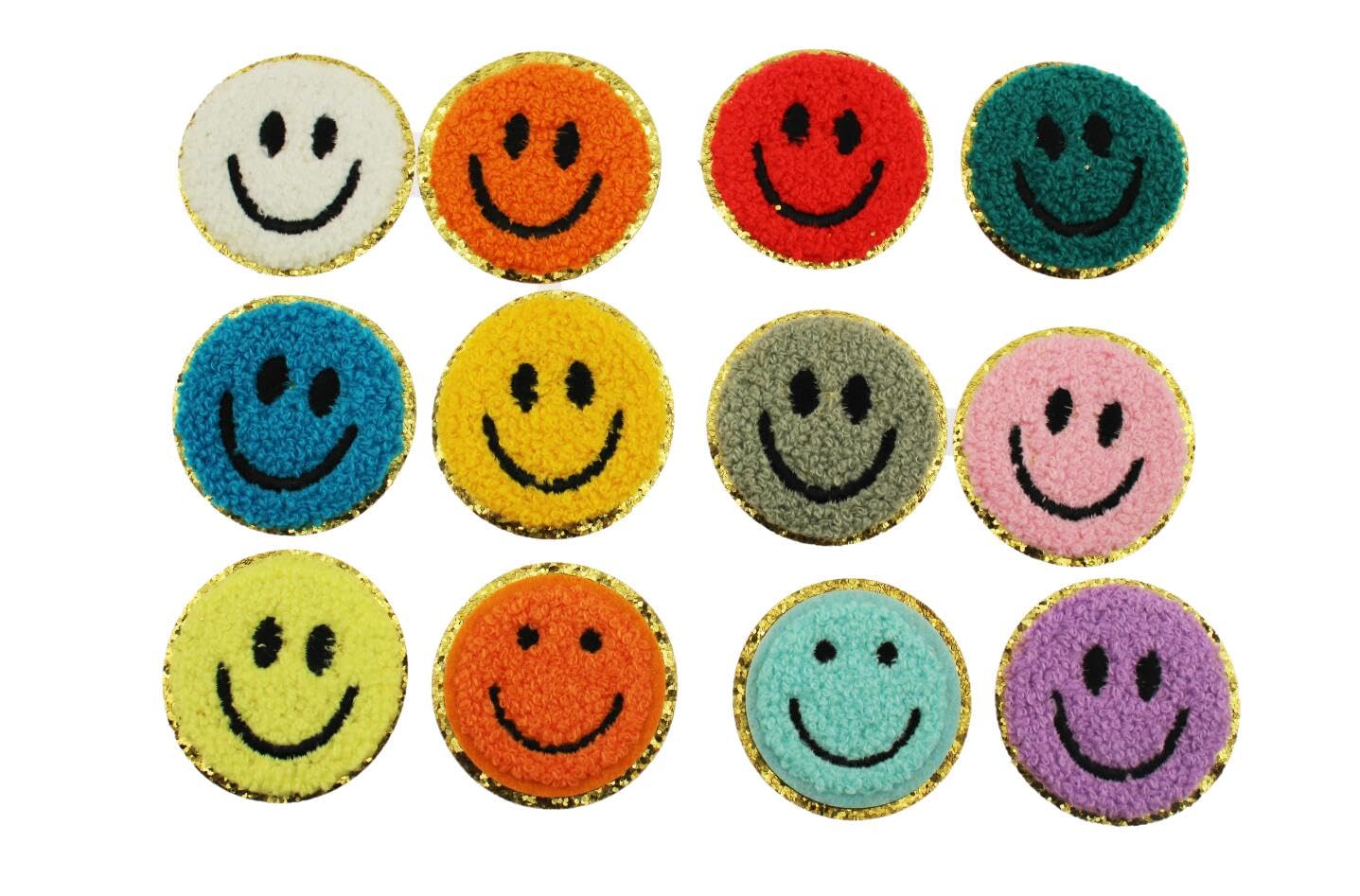 Amazon.co.jp: speed mao かわいい ニコちゃんマーク アップリケ