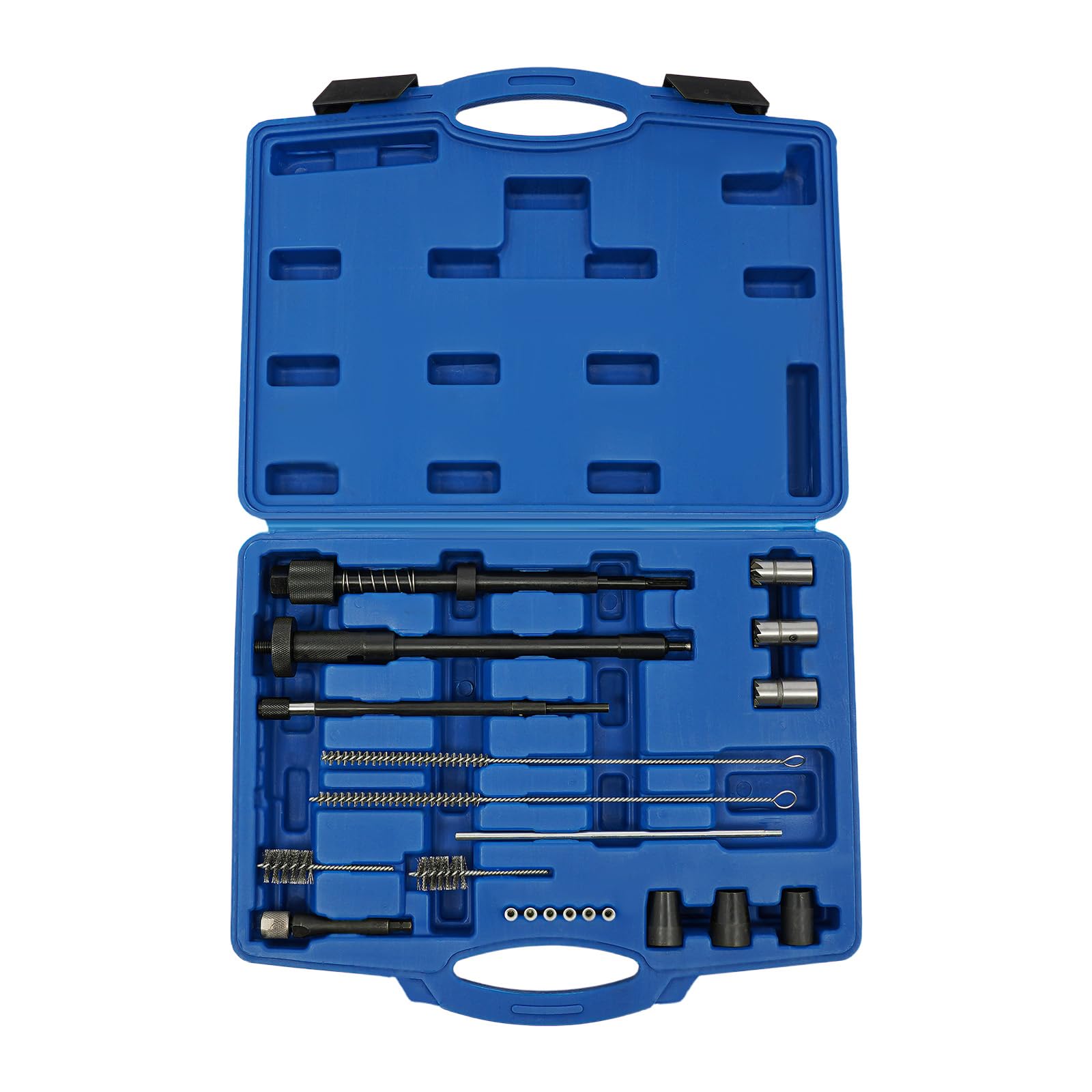 Iniettore Set di Pulizia Iniettore Carburante Cleaner Set Con Spazzole Per Auto Diesel Iniettore Pulizia Universale Professionale