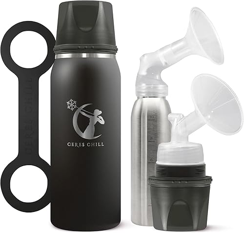 Miniatura 10 de CERES CHILL - Contenedor de almacenamiento reutilizable para leche materna Enfriador – Mantiene la leche a temperaturas seguras durante más de 20