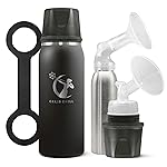 CERES CHILL OG Breastmilk Chiller & Warmer - 12-34oz Portable Breast Milk Cooler, Storage & Baby Bottle for Travel, Work or On-The-Go - Pump Compatible Container - Per My Last Email Steel