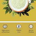Farm & Farmers Organic Jau Sattu Flour Atta 900gm Gluten Free Barley Flour Jau Ka Sattu, Fresh from Farms 100% Vegan No Preservatives, No Trans Fats, Rich in Protein and Nutrients (900gm) gallery image