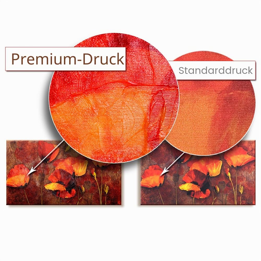 murando - Leinwandbild mit Gel-Textur Kunst, 150x50 cm, 1-teilig, modern | Hochwertige Leinwand, sofort aufhängbar, ideal fürs Wohn- oder Schlafzimmer, wasserfest und lichtecht, langlebig, stilvoll