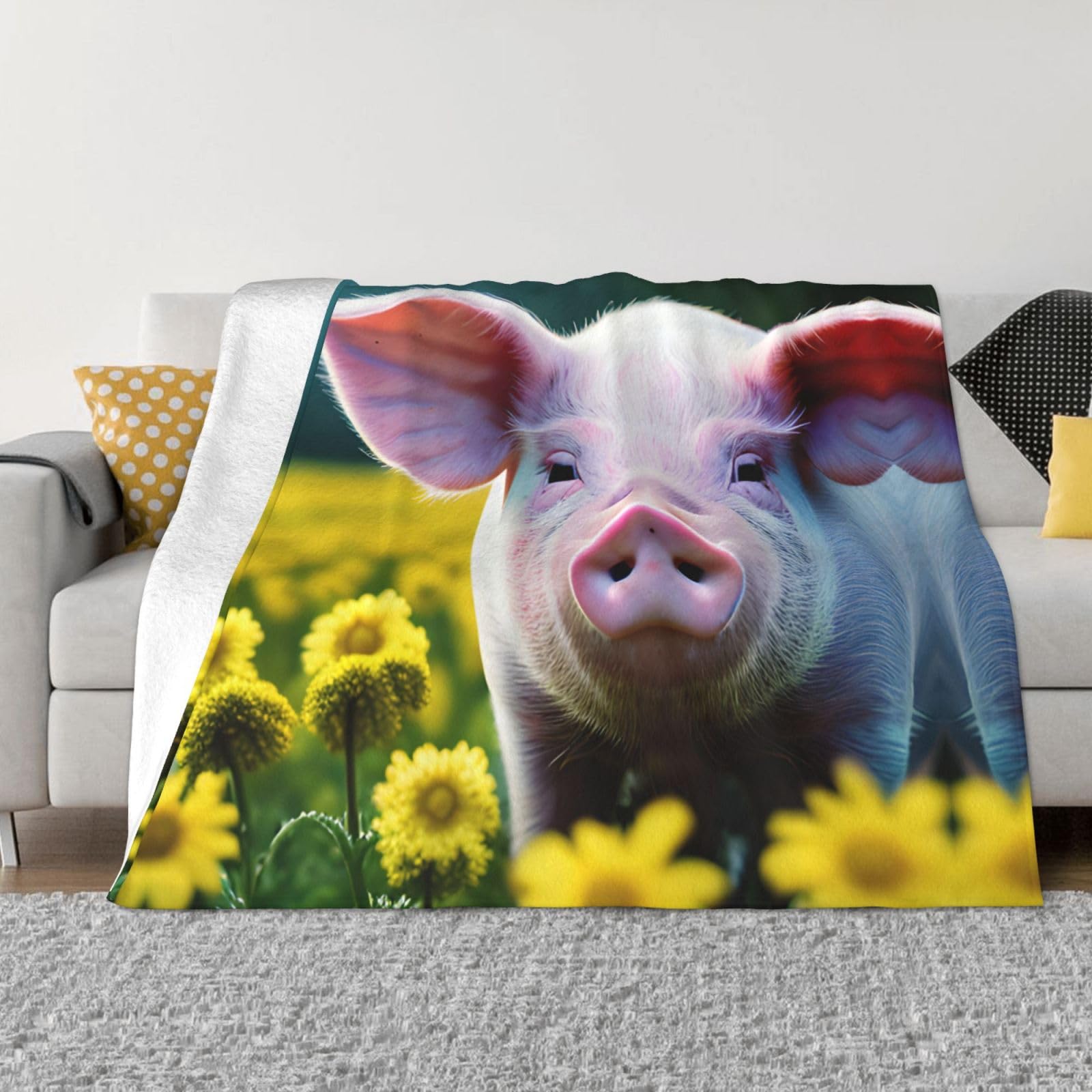 Couverture polaire flanelle douce pour éliminer les frissons sur le lit ou canapé