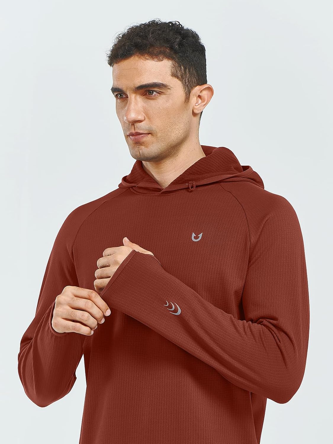 NORTHYARD Men's Running Hoodie Lightweight Fleece Workout Pullover Long Sleeve Cold Weather Hooded Sweatshirts Athletic Gym - Image 7