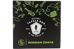 Mystery Tackle Box Googan Squad Crate Bass Fishing Kit