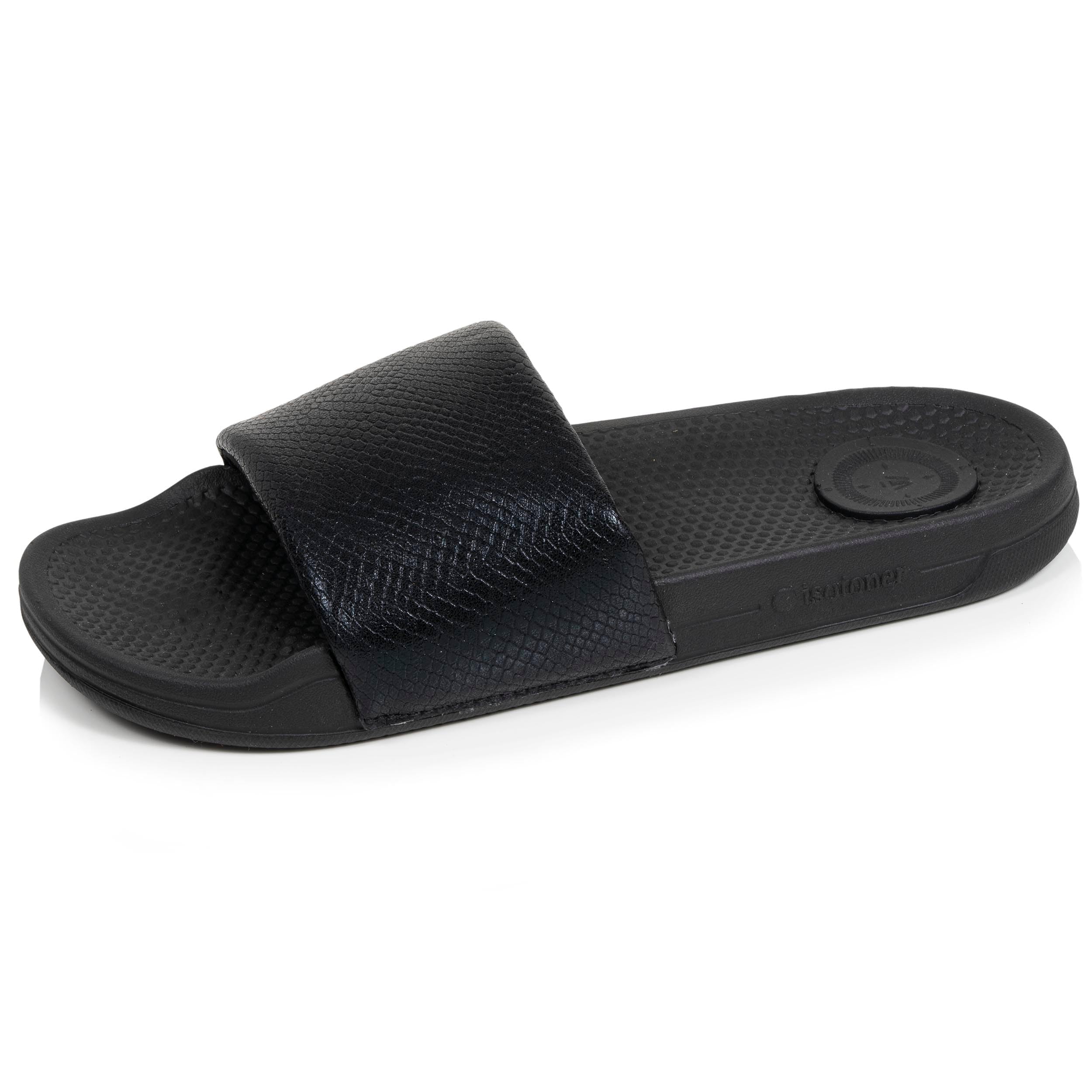Isotoner Mules Claquettes Femme Ultra Confortables, faciles à Enfiler,