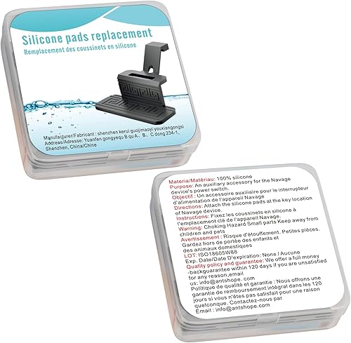 Miniatura 8 de FireAnt Almohadillas de sal de silicona compatibles con Navage Nasal Care, accesorios de repuesto reutilizables de cápsulas salinas, fácil operación