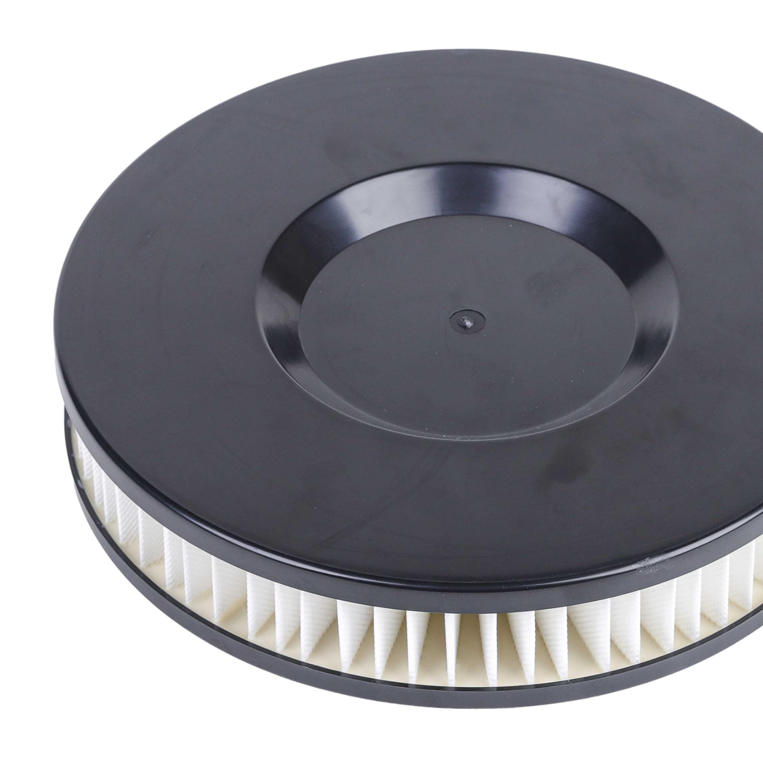 vhbw Filtr do odkurzacza kompatybilny z odkurzaczem Nilfisk VL500-35 BDF, VL 500 35L, Saltix, VL500-35 EDF, MAXXI II 35 WD - filtr HEPA czarno-biały