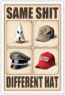 Unframed America Patriotic Canvas Posters No Kings In America Sign Wall Art Democracy Freedom Equality Prints Painting For Living Room Bedroom Office Wall Decor 12x16in