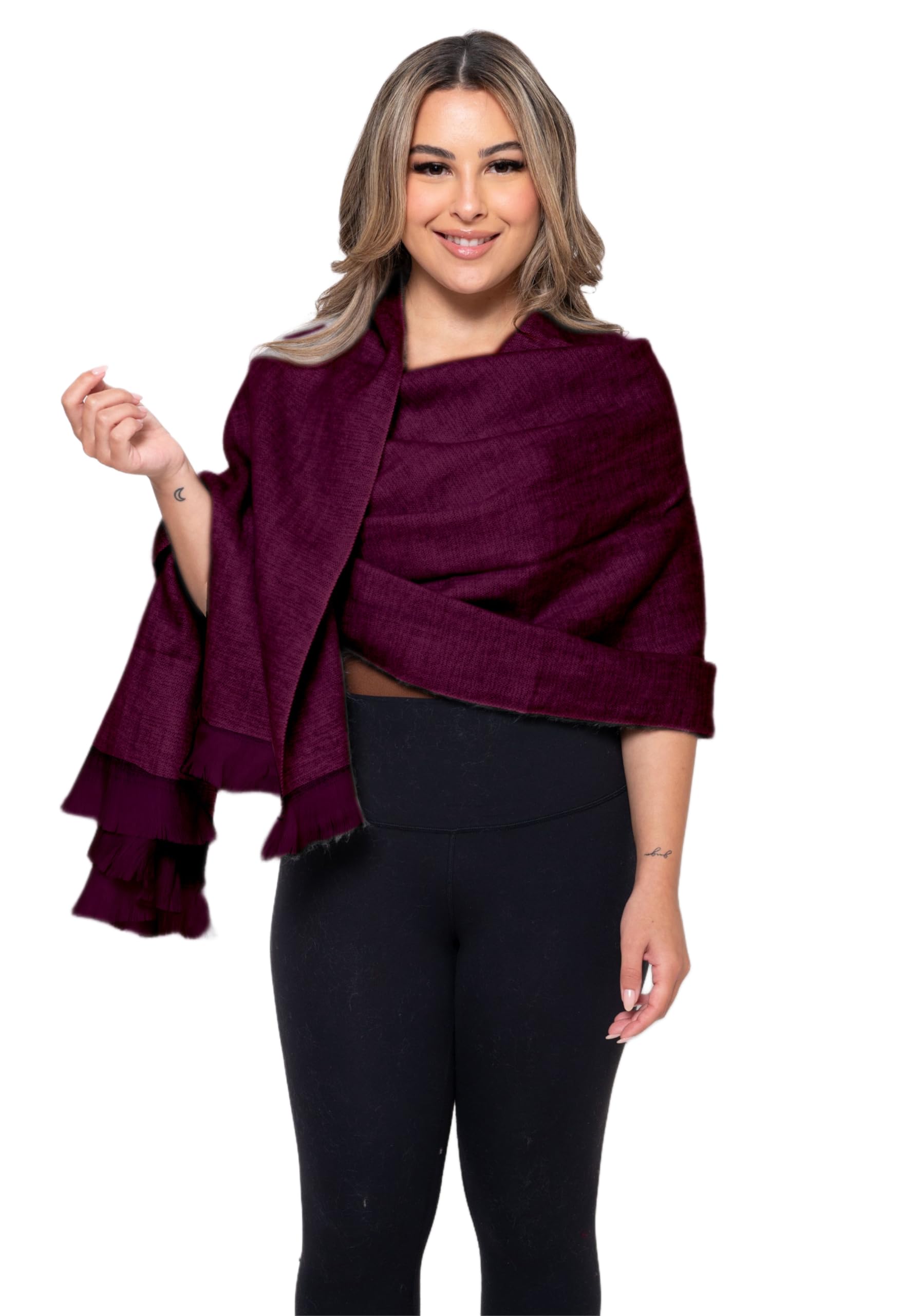 Alpaca Land Handmade Ecuadorean Alpaca Wool Shawl