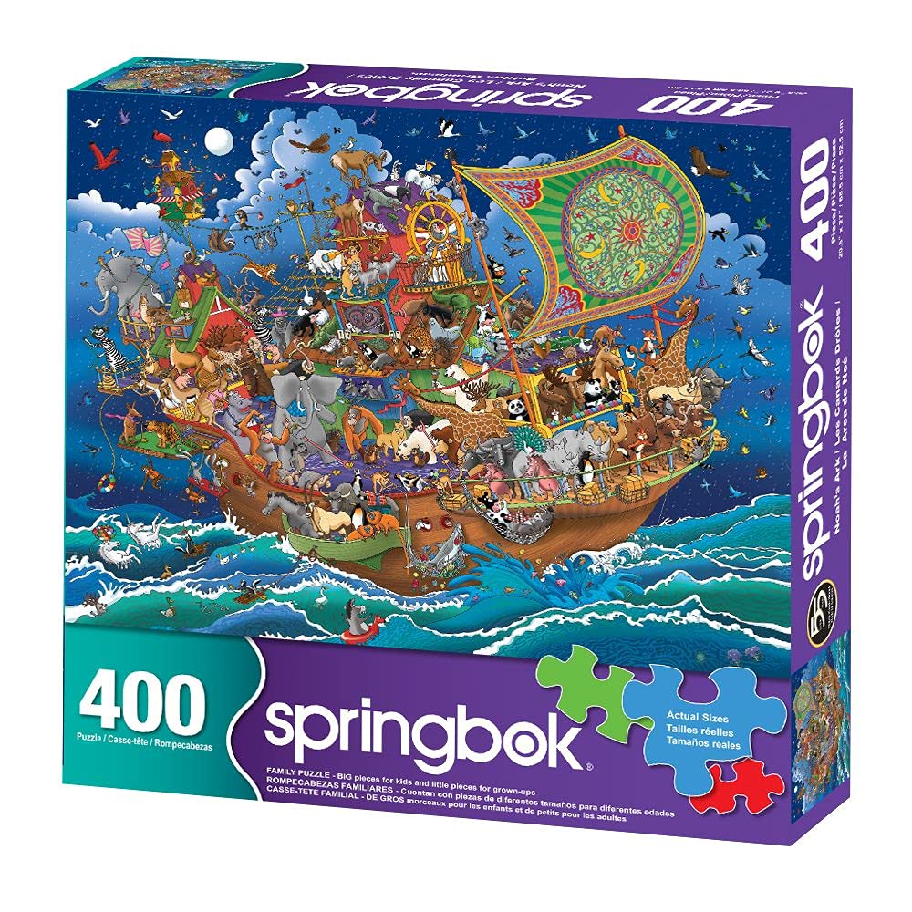 Amazon.com: Springbok's 400 Piece Family Jigsaw Puzzle