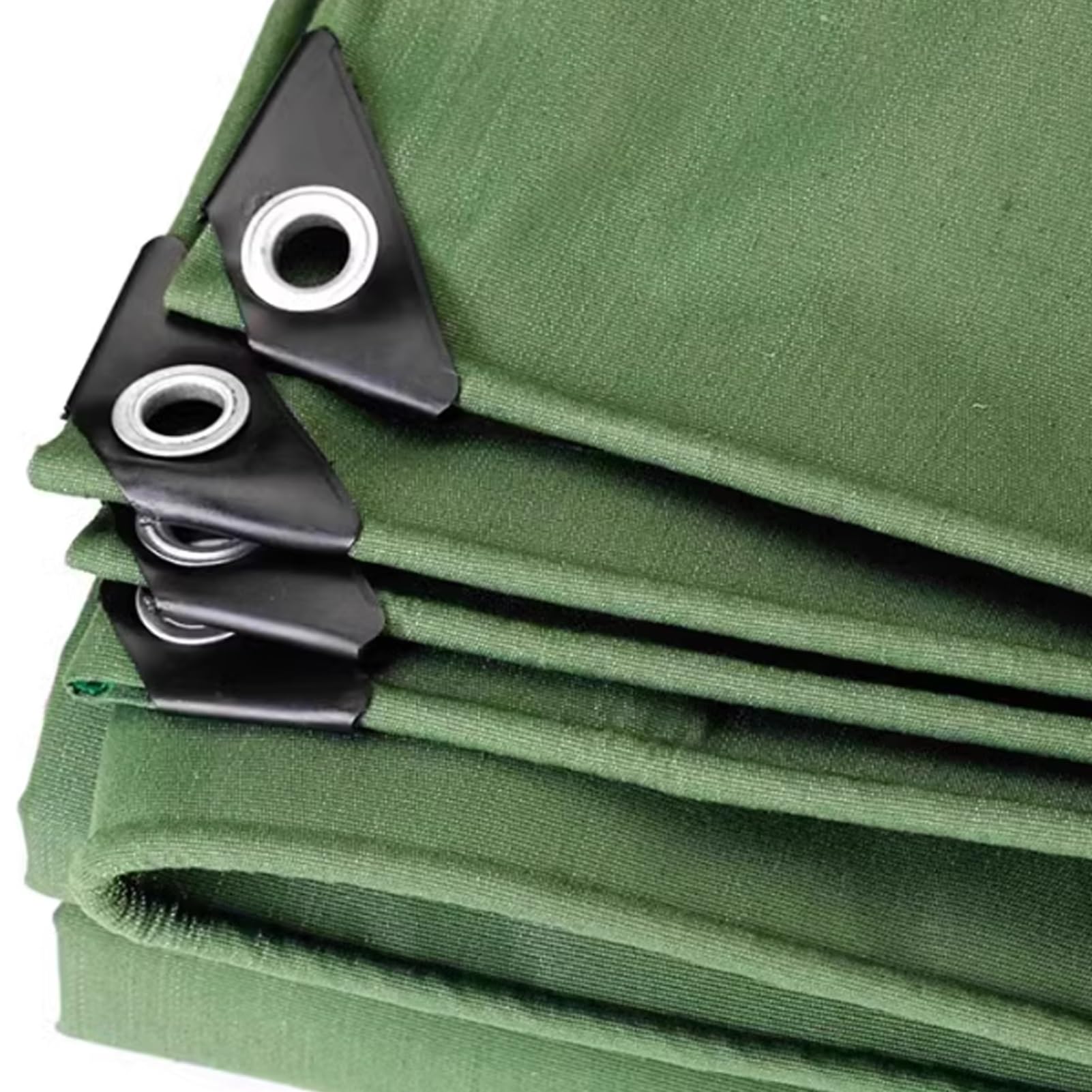 Lona impermeable verde para suelo de pícnic y acampadas familiares en la naturaleza