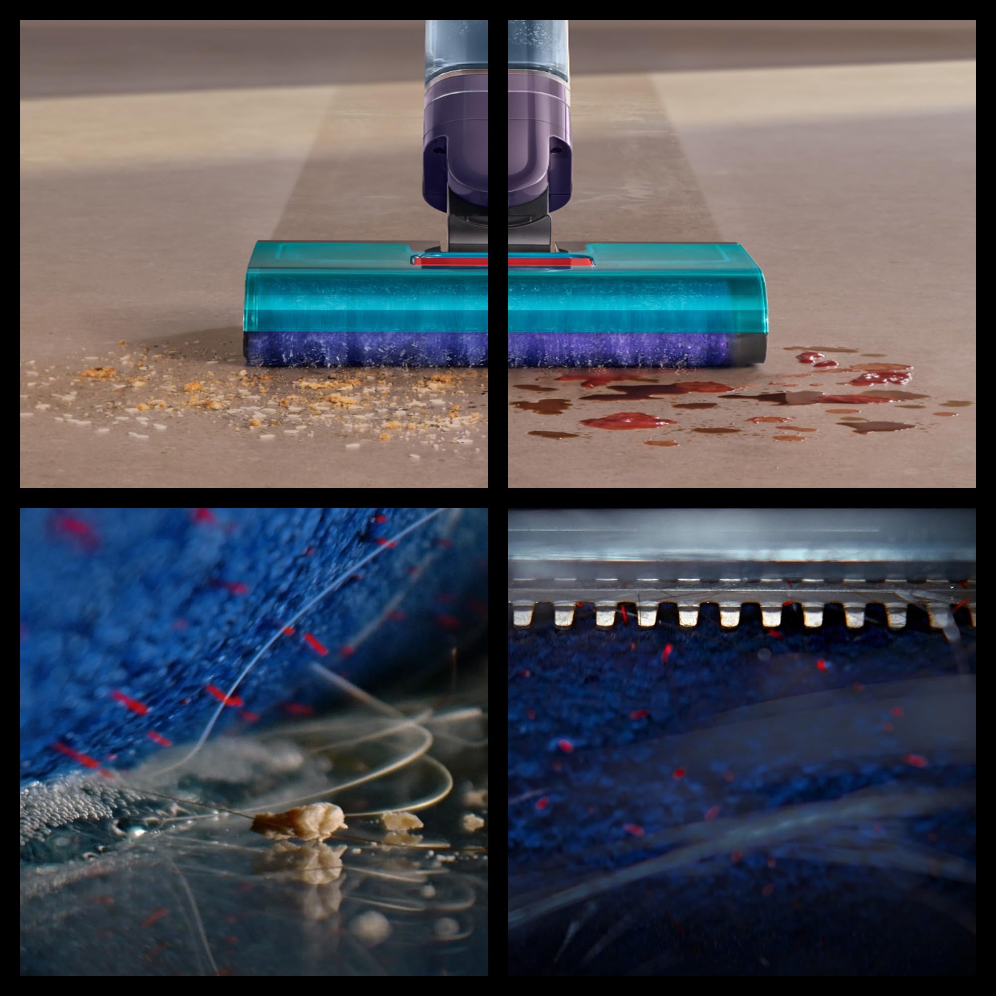 Dyson Clean+Wash Hygiene | Fregona eléctrica sin filtros | Limpieza higiénica de Suelos Duros