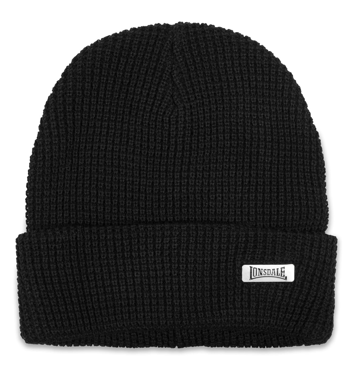 Lonsdale Horsforth Beanie Hat, Black, One Size