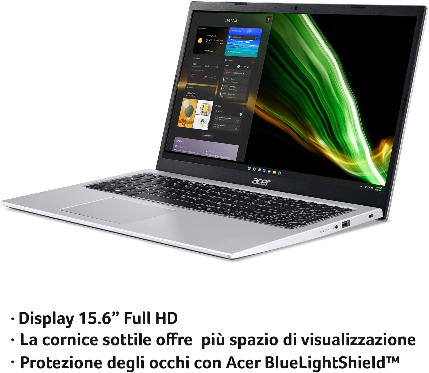 acer Notebook Pc Portatile, Extensa 15,CPU i5-1235U 10 Core, RAM 20 Gb SSD da 1000 Gb, 15.6" FHD IPS, Grafica Intel Iris Xe, Windows 11 Pro, pronto all'uso, gar. Italia