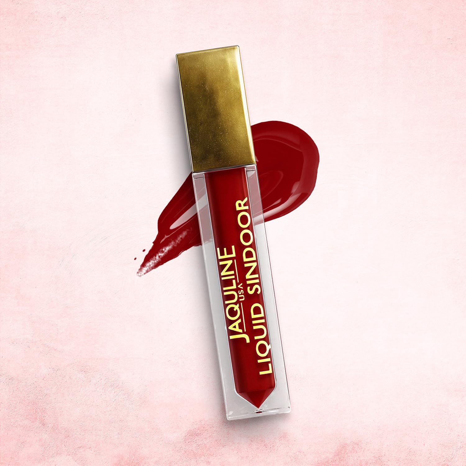 JAQUILINE USA Liquid Sindoor | Smudge-Proof & Long Lasting | Quick Dry Waterproof Formula | Rich Color Payoff | Maroon | 5.5ml