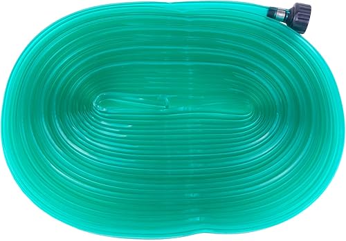 Miniatura 9 de Manguera de riego y remojo de alta resistencia de 50 pies, manguera de jardín para remojar el suelo, manguera de agua que gotea el 70% de agua,