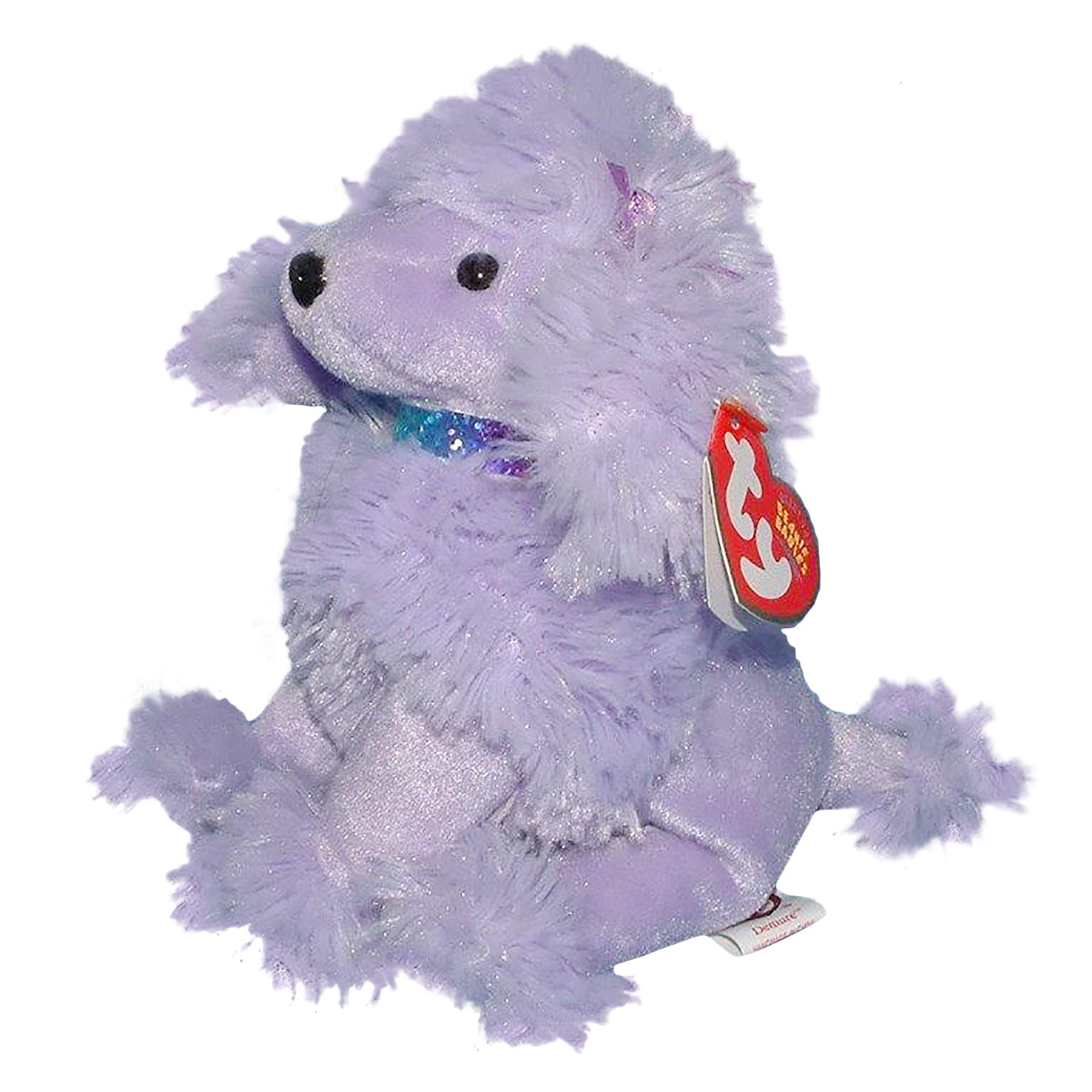 purple poodle stuffed animal