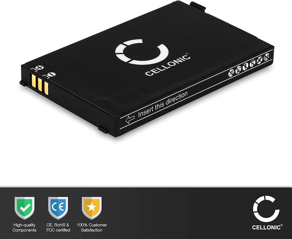 Otech 2 Batterie Ricaricabili Compatibili Per Telefono Philips SE350 - 750 MAh, Alta Qualità, Garanzia 1 Anno
