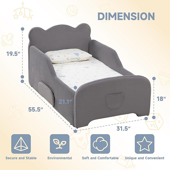 Cama Toddler Zumspiel con Cajón y Bolsa de Almacenaje miniatura 2