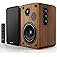 Active Bookshelf Speakers 36W RMS - BT 5.4 Wireless Speaker with 5 Inch Woofer, Silk Dome Tweeter PC Speakers - USB Digital A