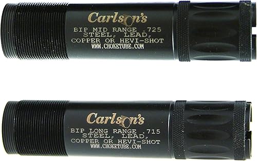 Carlsons Tubos de estrangulador calibre 12 para Beretta Benelli Mobil  Tecnología Triple Shot (TST)  Acero inoxidable  Tubo de estrangulador de