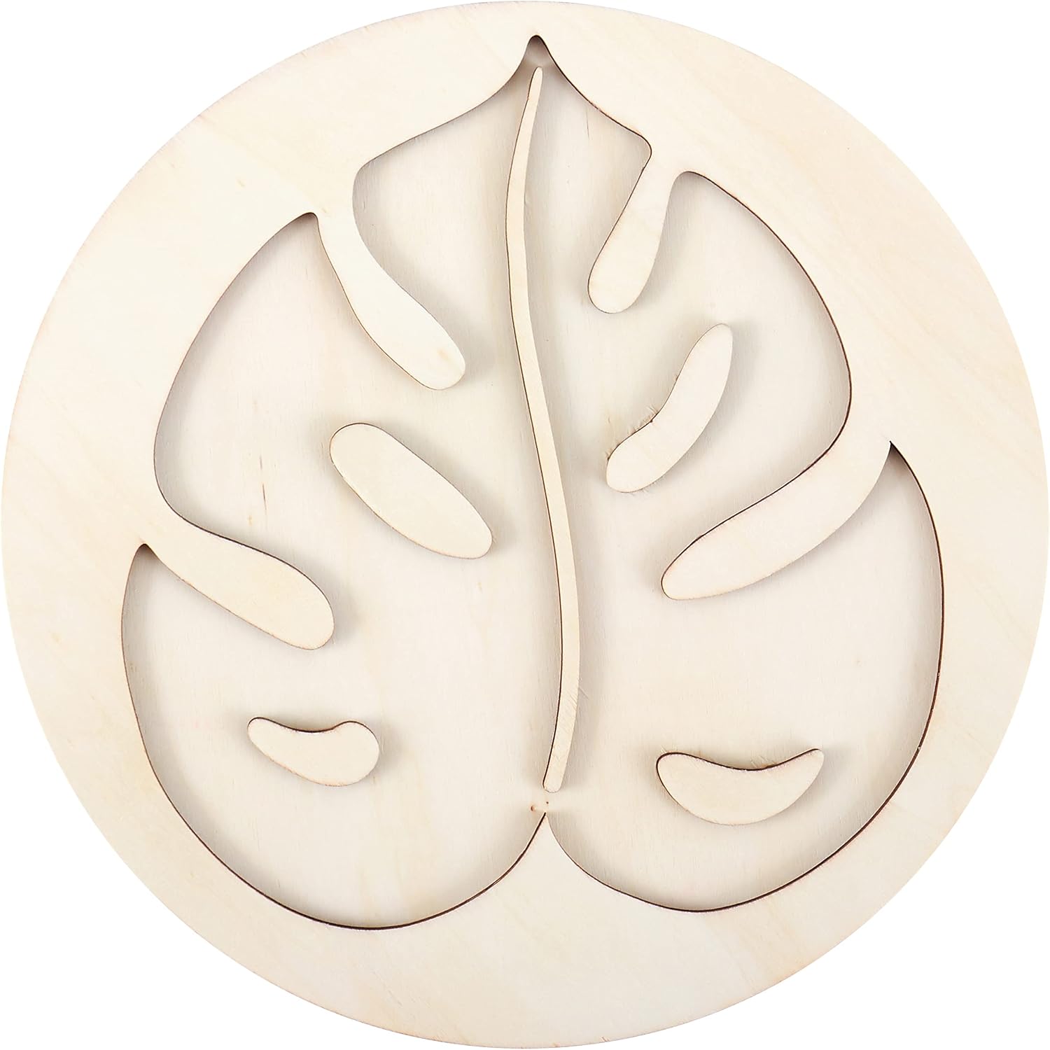 Mod Podge, Leaf Plaque, 12" x 12" Surface for Epoxy, DIY Wood Pouring Supplies for Resin Arts and Crafts, 56652E