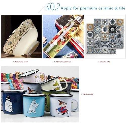 Miniatura 6 de A-SUB Papel de sublimación de 8.5 x 11 pulgadas, 110 hojas y alfombrilla de mouse de sublimación en blanco, 11 unidades