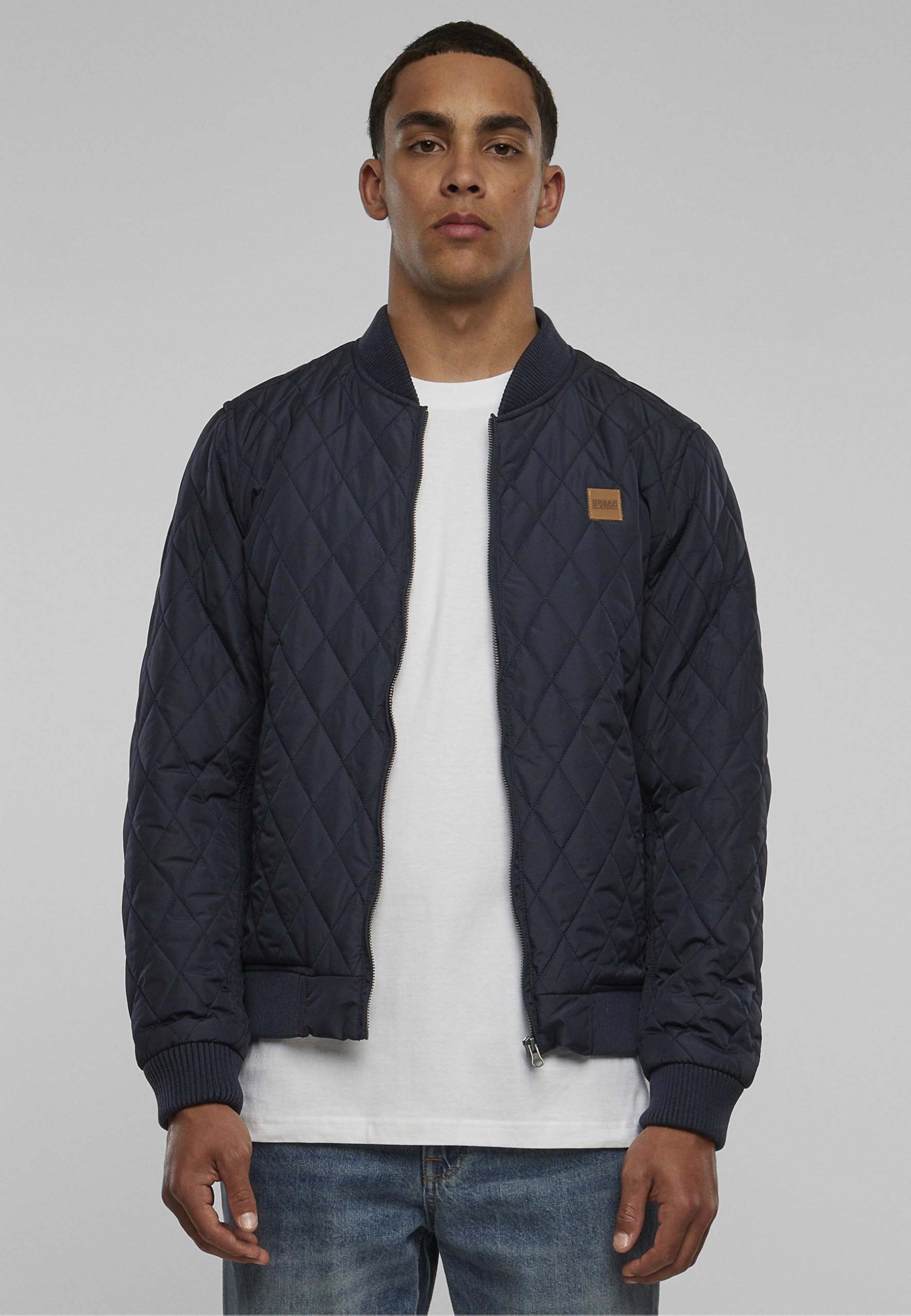 Urban Classics Diamond Quilt Nylon Jacket Chaqueta Hombre (Pack de 1)