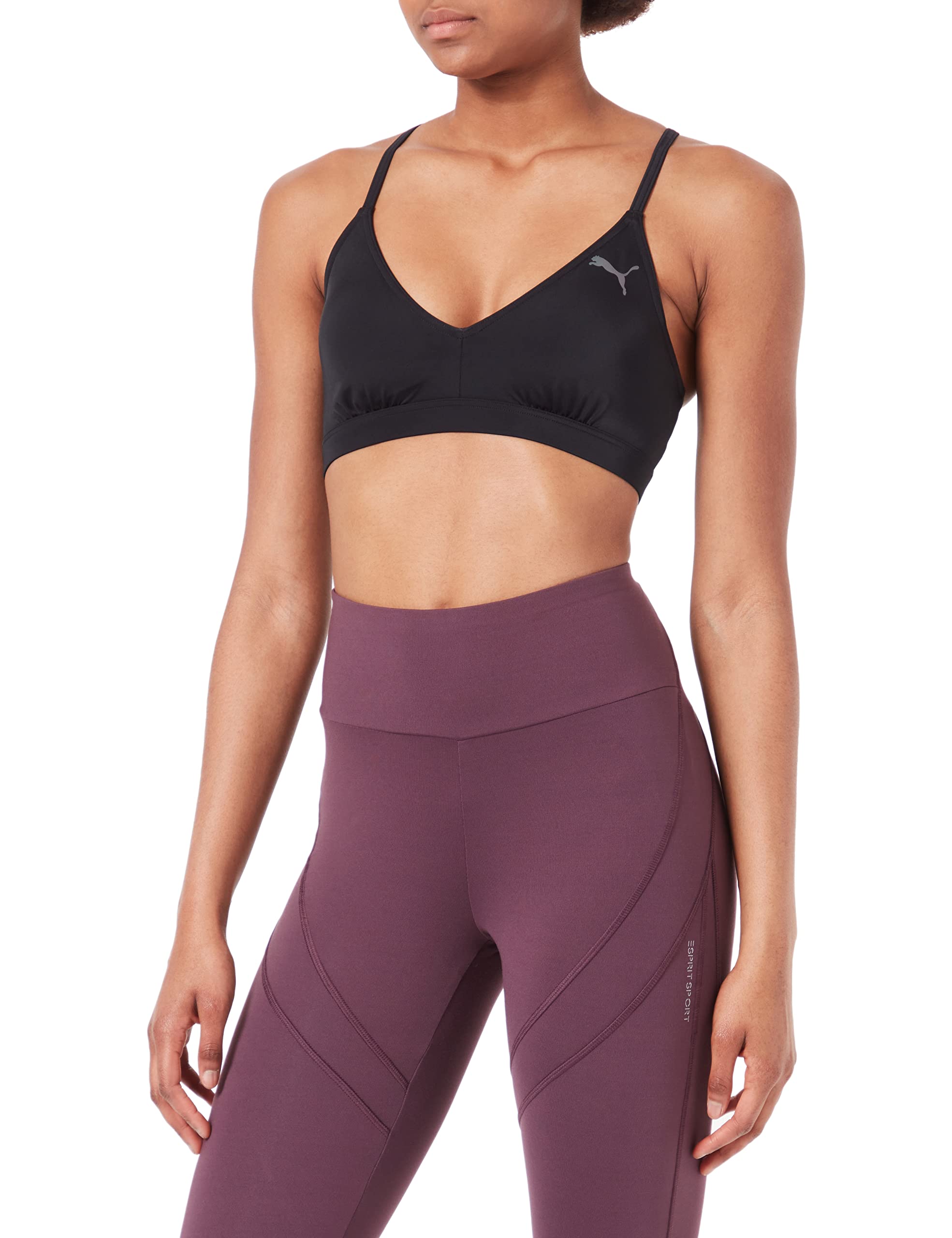 PUMA Traje de Baño Sporty Top Parte Superior de Bikini para Mujer
