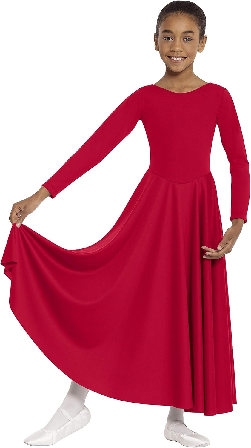 EUROTARD Girls Simplicity Praise Dance Dress 13524c