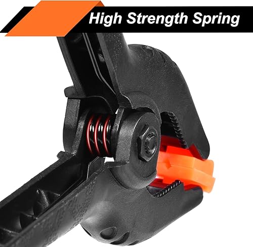 Miniatura 3 de Paquete de 20 abrazaderas de resorte, abrazaderas de resorte de 3.5 pulgadas, resistentes para manualidades y abrazaderas de resorte de plástico