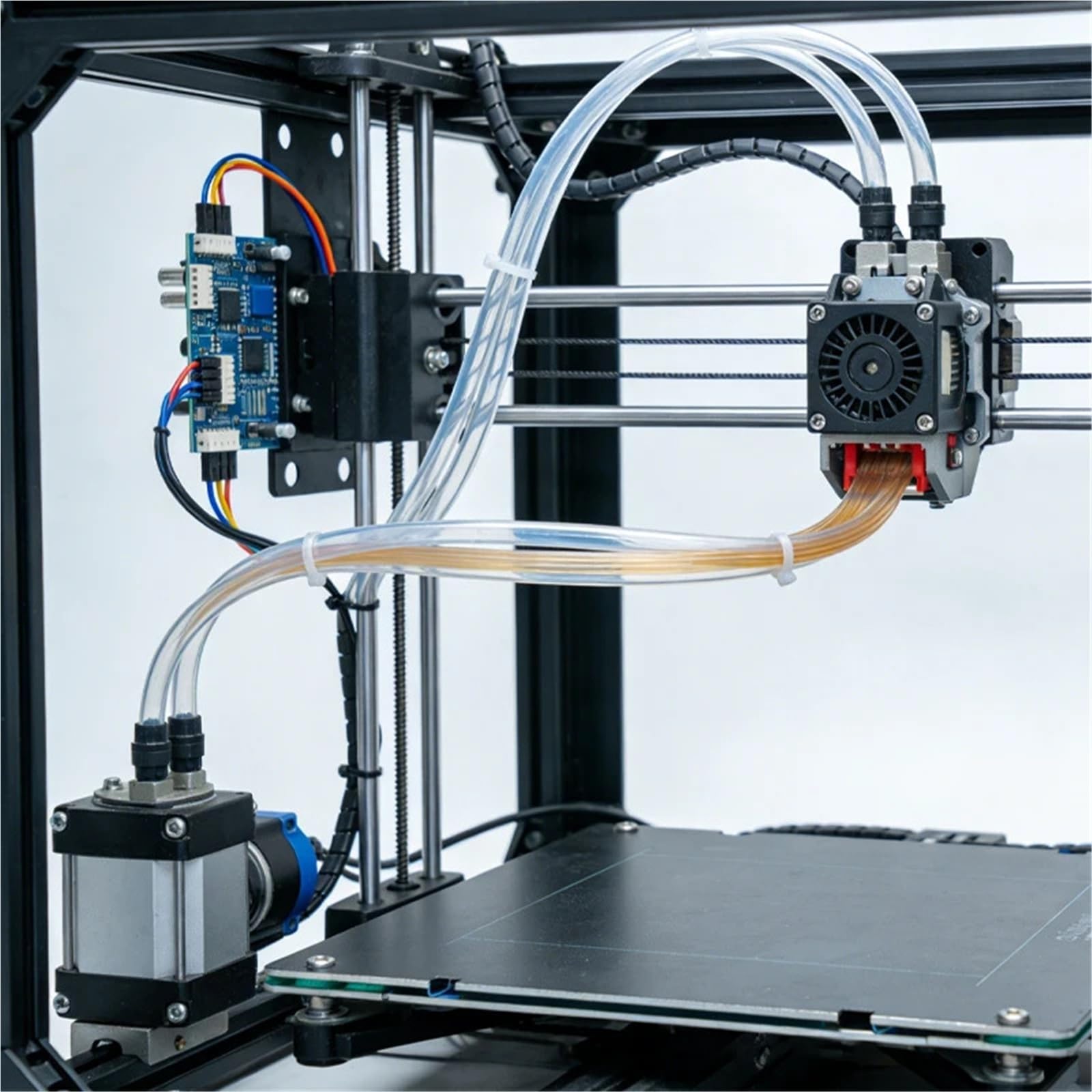 PTFE Tubo For piezas de Hotend con cabezal J extrusor de impresora 3D | ID 0,8-10 mm 1-10 m Tubo resistente al calor(10M_4X6MM)