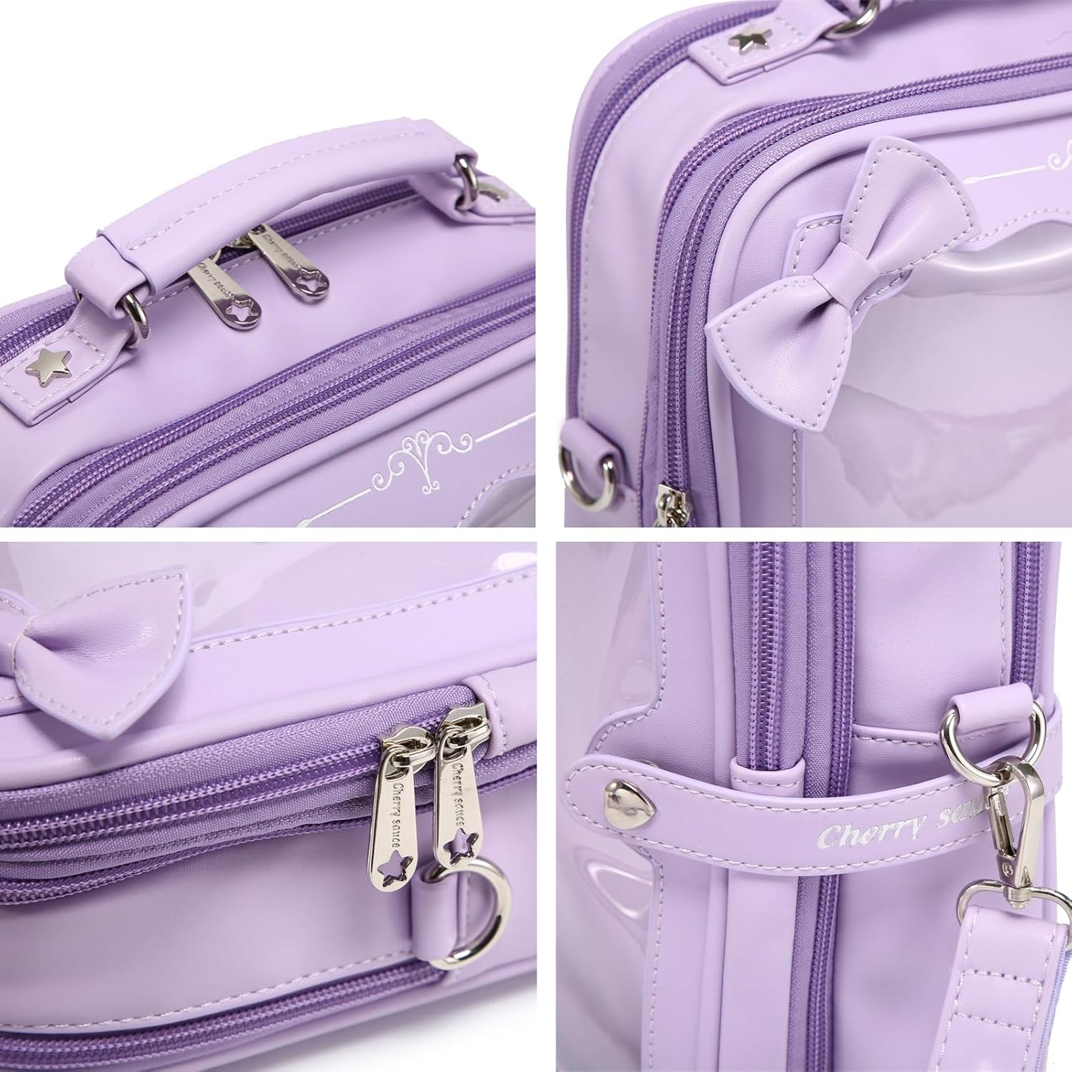 Ita Bag Backpack Crossbody Purse Kawaii Bag Anime Cute Doll bag for Kpop Fan Japanese Anime Pin Display - Image 6