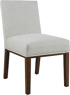 HomePop Kolbe Upholstered Dining Chair - Sustainable Gray Woven, 19.5