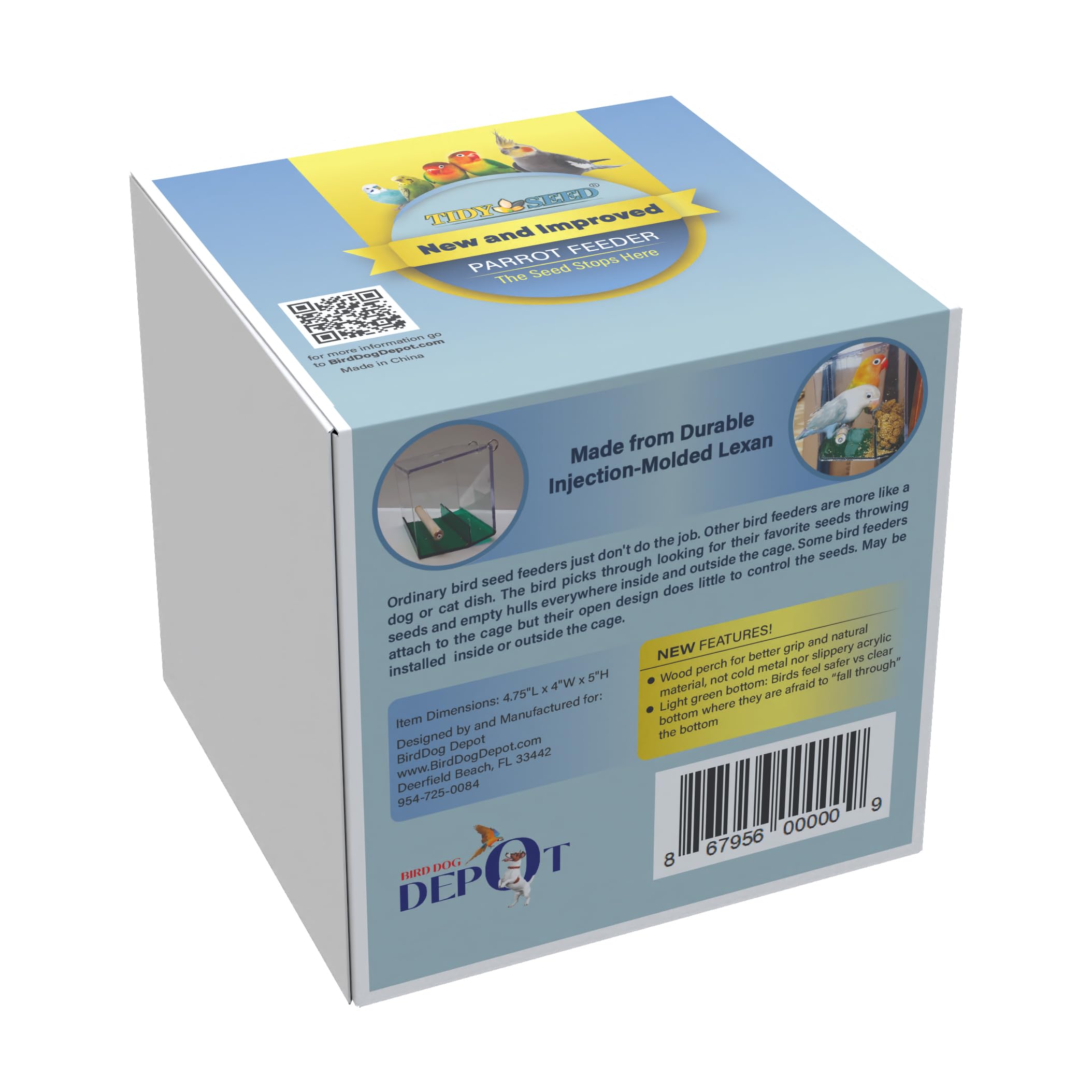 No-Mess Bird Feeder, Small