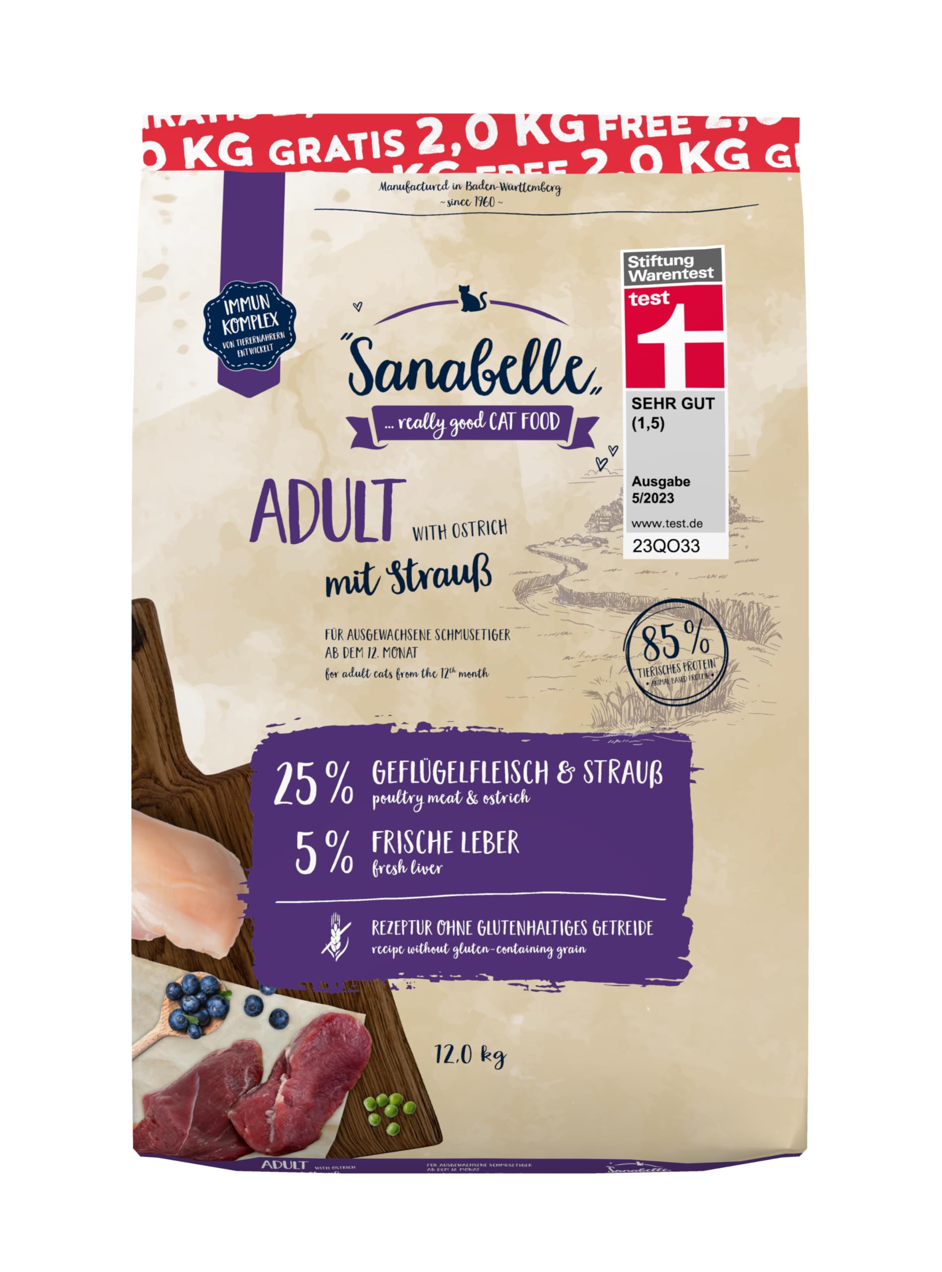 Sanabelle Adult Strauß Vorteilspack