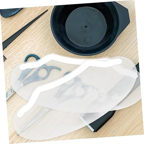 Miniatura 3 de 50pcs Hair Cutting Eye Mask Transparent Hair Salon Visor for Comfortable Use Gentle Skin Sturdy Design