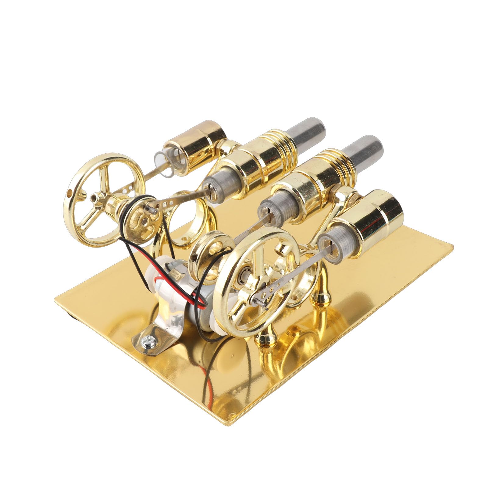 Dimostratore di Fisica in Lega di Zinco Mini Motore Stirling da 12 V