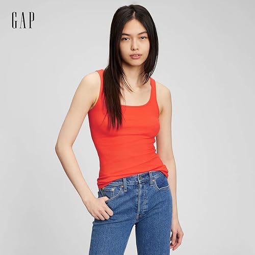 Miniatura 3 de GAP Women's Ribbed Tank Top