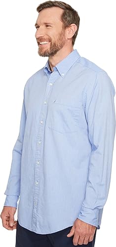 Miniatura 2 de Nautica Camisa Oxford de manga larga con botones para hombre