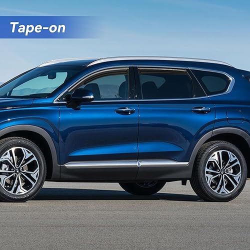 Miniatura 441 de Visores protectores de lluvia para ventana, deflectores de viento de canal exterior